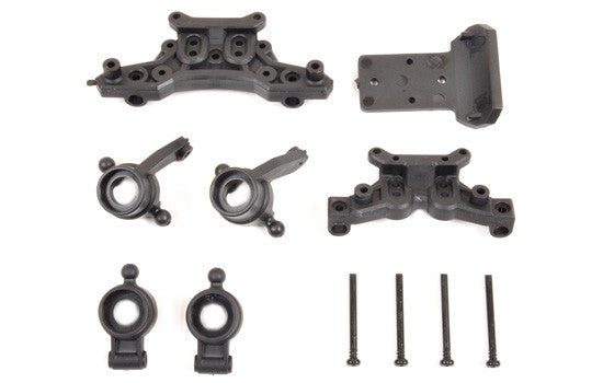 Fusées de roues + support amort - T2M T4933/06N - Breizh Modélisme.