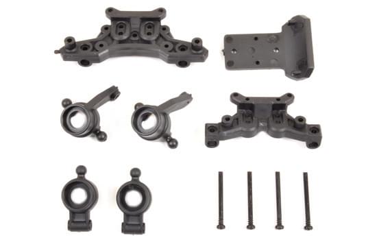 Fusées de roues + support amort - T2M T4933/06N - Breizh Modélisme.
