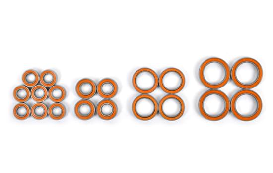 Kit roulements à billes châssis T2M Boomer (20p) - T2M TR24 - Breizh Modélisme.