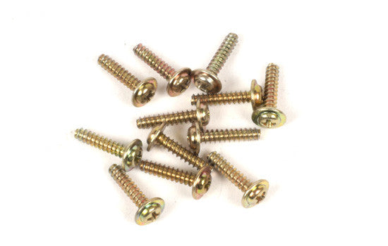 Lot de vis tête ronde 2,6x12mm T2M Buster T4965/57 - Breizh Modélisme.