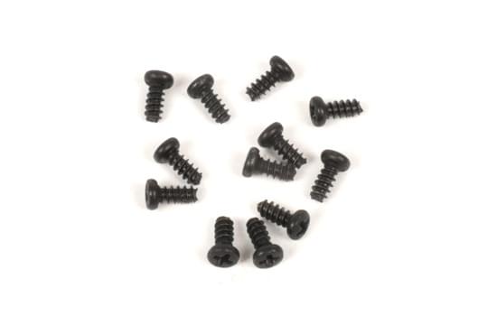 Lot de vis tête ronde 2,6x6mm T2M Buster T4965/46 - Breizh Modélisme.