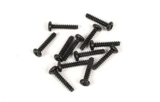 Lot de vis tête ronde 3x15mm T2M Buster T4965/48 - Breizh Modélisme.