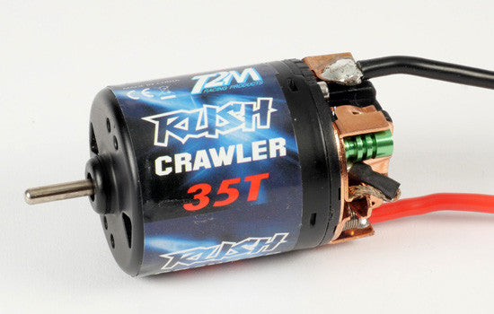 Moteur Rush 35T pour crawler scale 1/10 T422619 Axe 3,175mm - Breizh Modélisme.