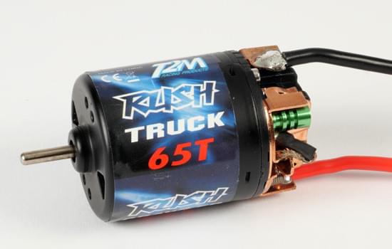 Moteur Rush 65T pour crawler scale 1/10 - T422617 Axe 3,175mm - Breizh Modélisme.