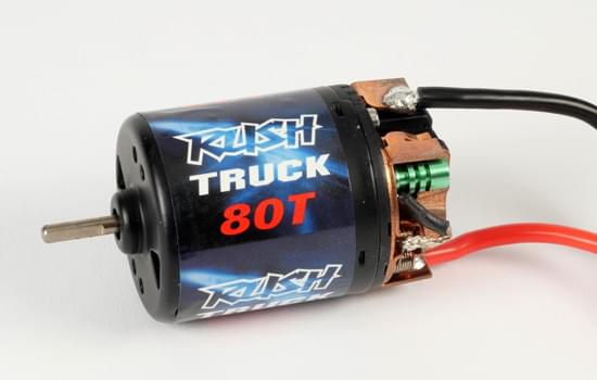 Moteur Rush 80T pour crawler scale 1/10 - T422616 Axe 3,175mm - Breizh Modélisme.