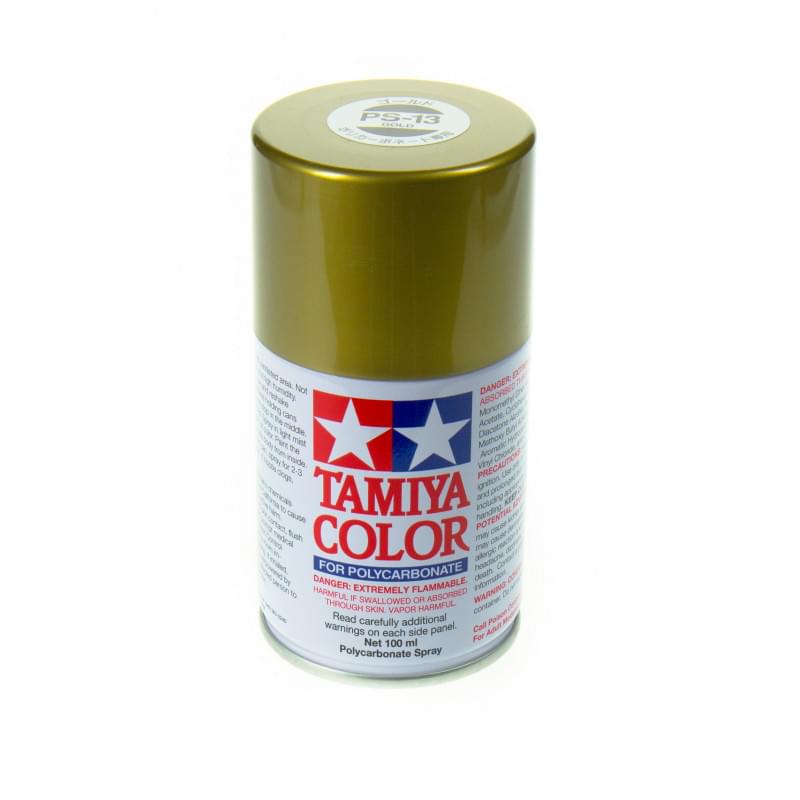 Peinture Lexan PS13 or - Tamiya 86013 - Breizh Modélisme.