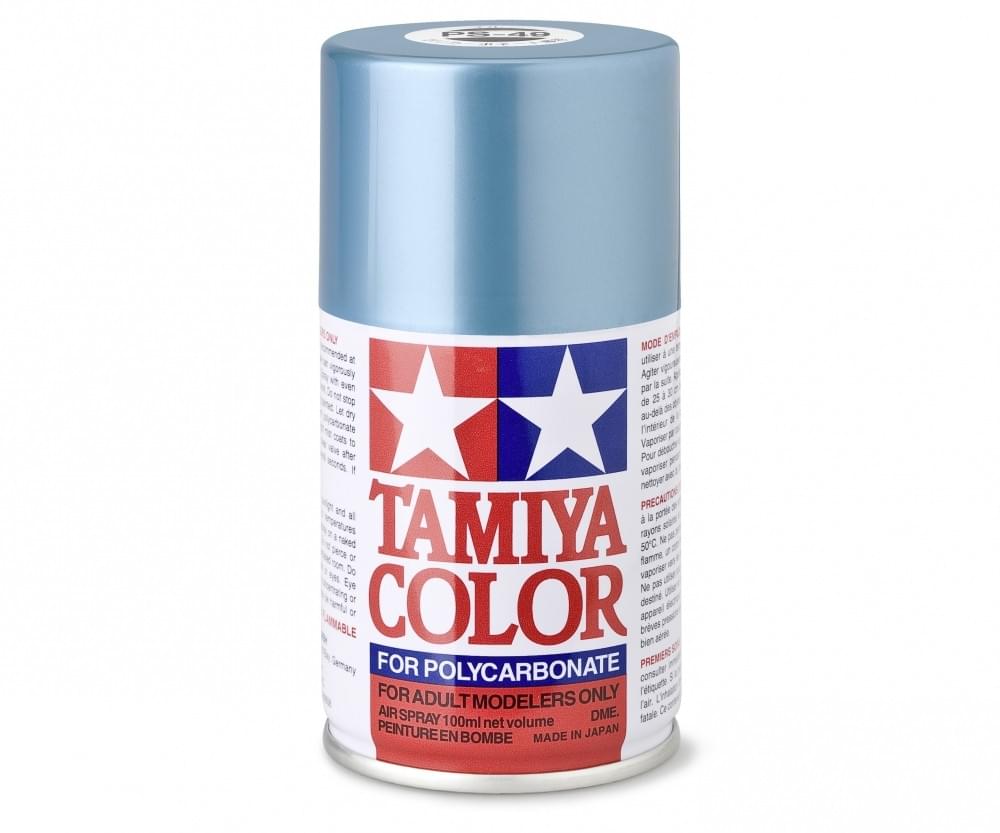 Peinture Lexan PS49 bleu metal - Tamiya 86049 - Breizh Modélisme.