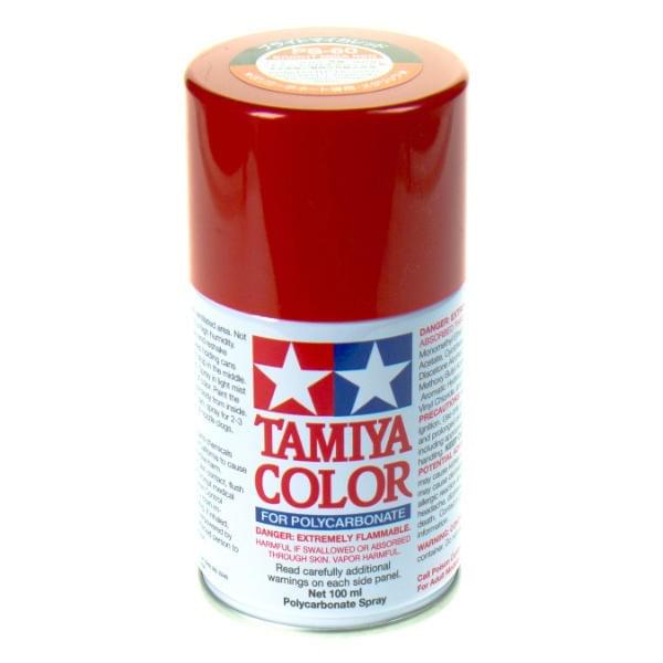 Peinture Lexan PS60 rouge mica - Tamiya 86060 - Breizh Modélisme.