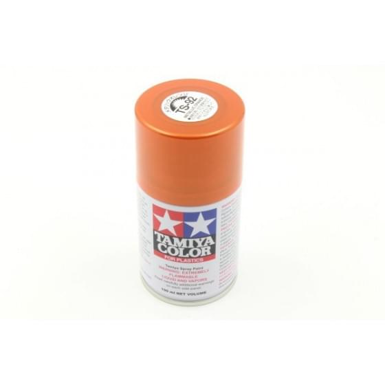 Peinture Maquette TS92 orange métallisé - Tamiya 85092 - Breizh Modélisme.