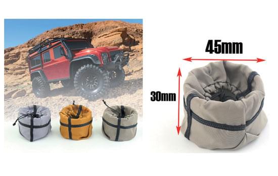 Sac de transport accessoires pour crawler 1/18 et 1/24 (coloris selon arrivages) - Breizh Modélisme.