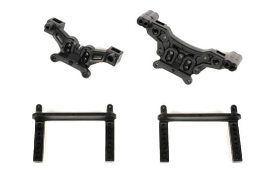 Supports amortisseur AV/AR T2M Buster T4965/04 - Breizh Modélisme.