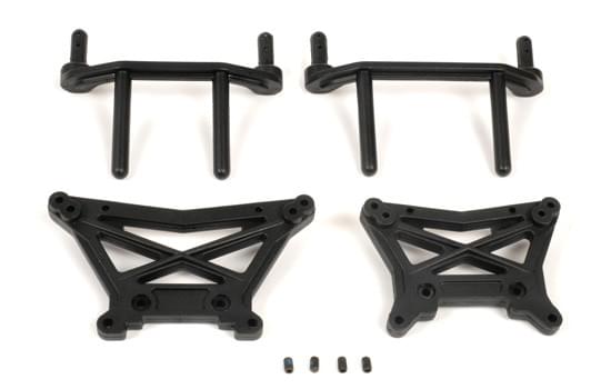 Supports amortisseurs - T2M - T4971/16 - Breizh Modélisme.