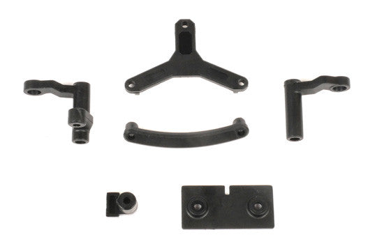 Supports servo+direction T2M Buster T4965/06 - Breizh Modélisme.