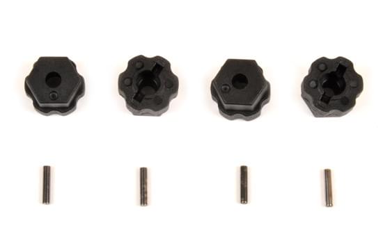T2M T4941/21 Hexagones de roues + axes (4p) - Breizh Modélisme.