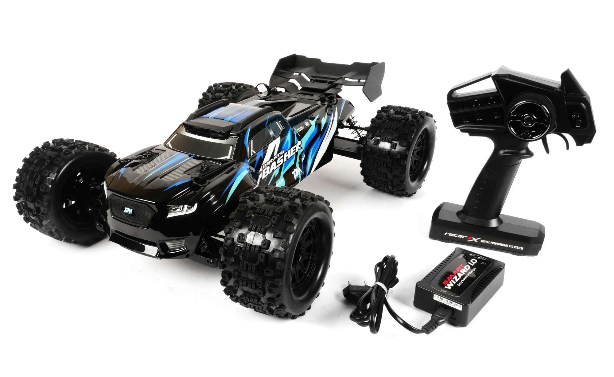 T2M Pirate Basher Truggy Brushless RTR - T4985 - Breizh Modélisme.