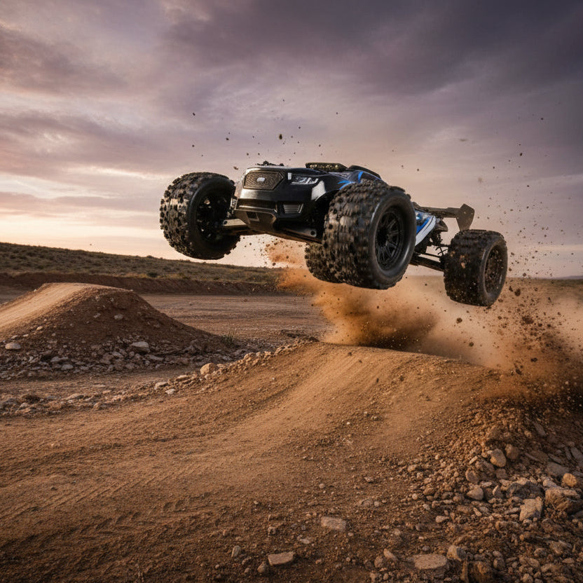 T2M Pirate Basher Truggy Brushless RTR - T4985 - Breizh Modélisme.
