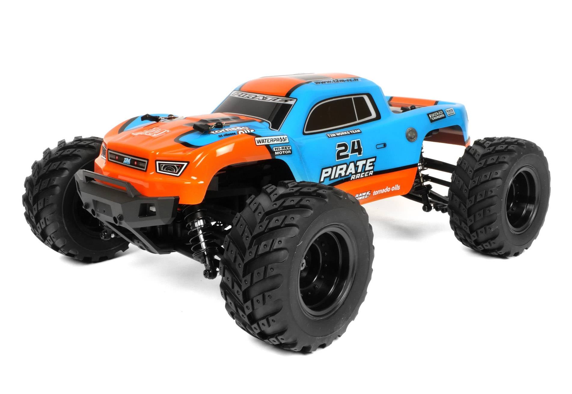 T2M Pirate Racer T4980 Truck RC électrique 1/10 Enfants 10-13 ans - Breizh Modélisme.