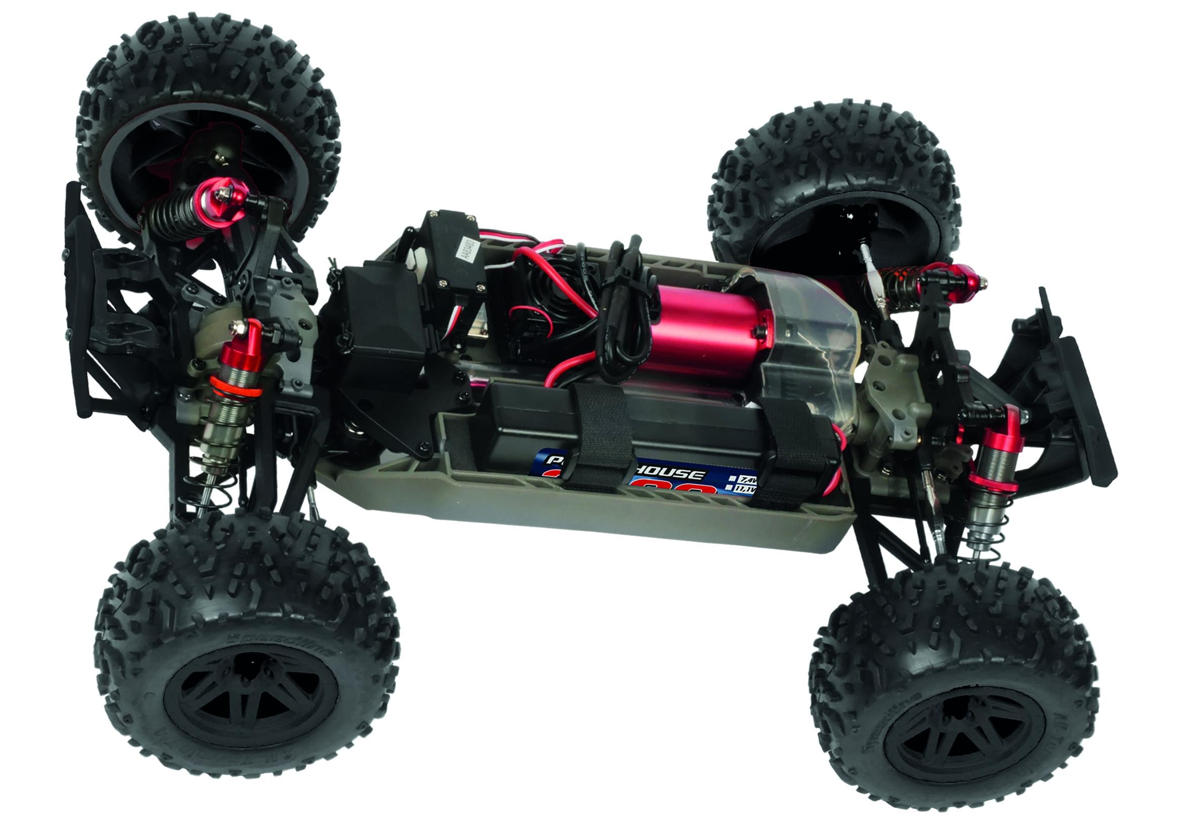T2M Pirate XT-C Brushless Monster Truck RTR T4972BG - 60km/h - Breizh Modélisme.