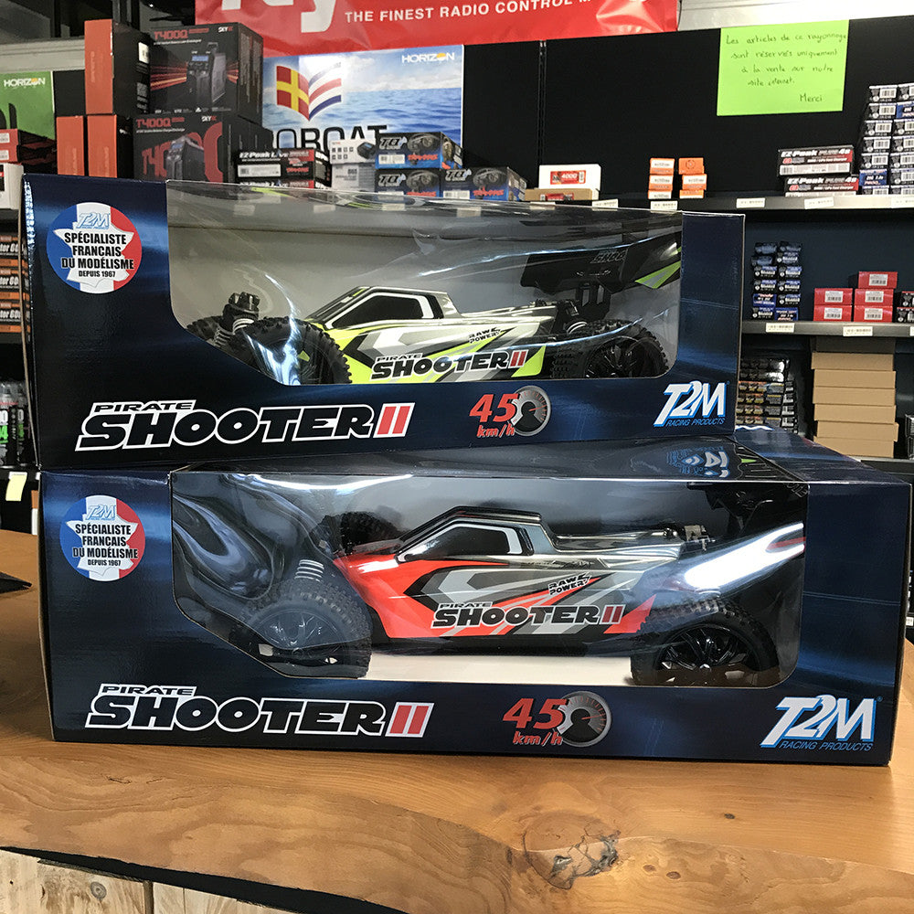 Buggy T2M Pirate Shooter V2 T4957 1/10 Orange - Breizh Modélisme.