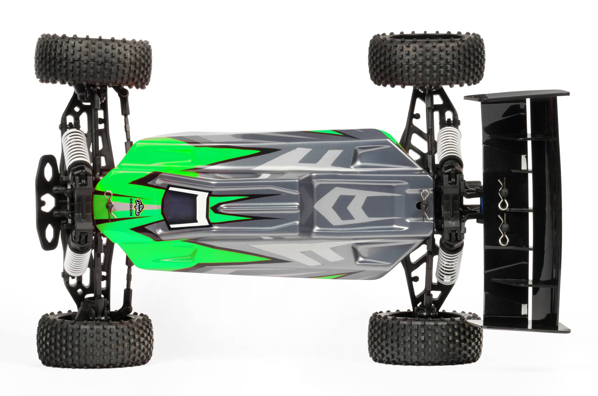 Buggy Télécommandé 1/10 Pirate shooter T4931GR - Breizh Modélisme.