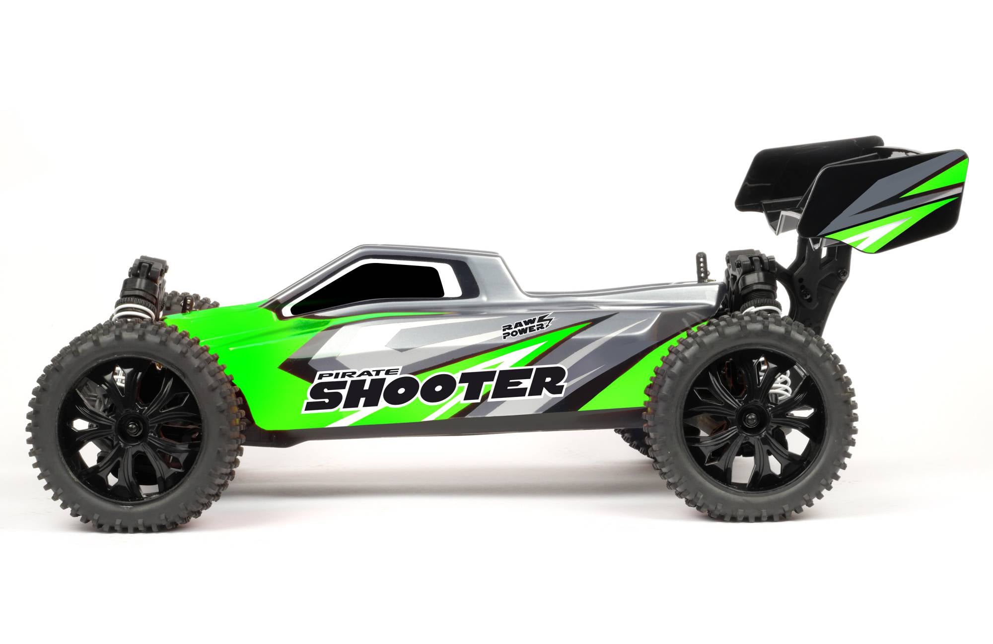 Buggy Télécommandé 1/10 Pirate shooter T4931GR - Breizh Modélisme.