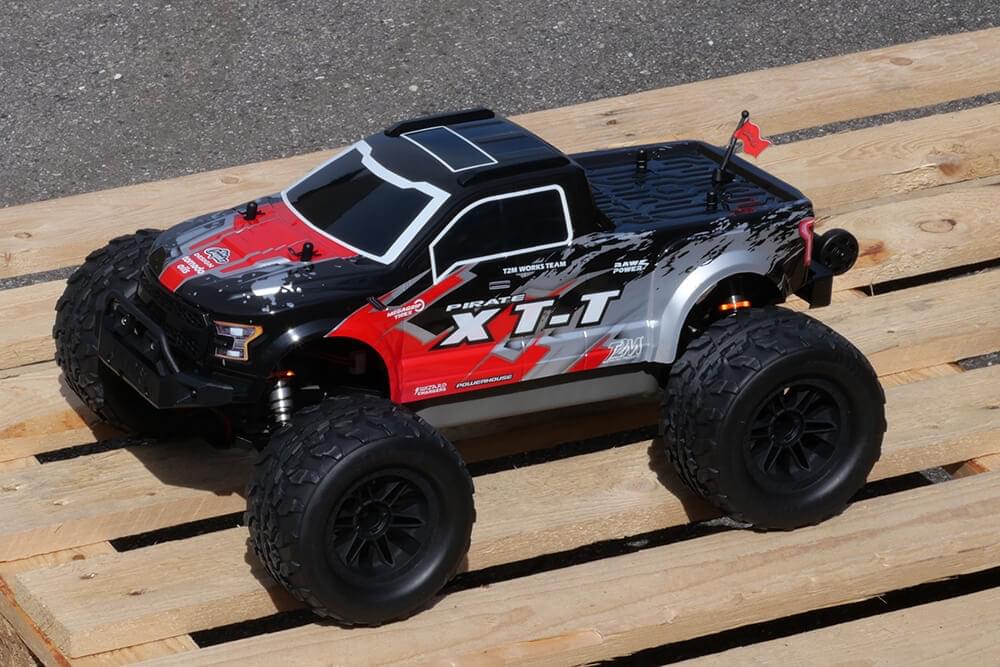 T2M Pirate XT-T 4WD Monster Truck Brushless RTR T4971B - Breizh Modélisme.