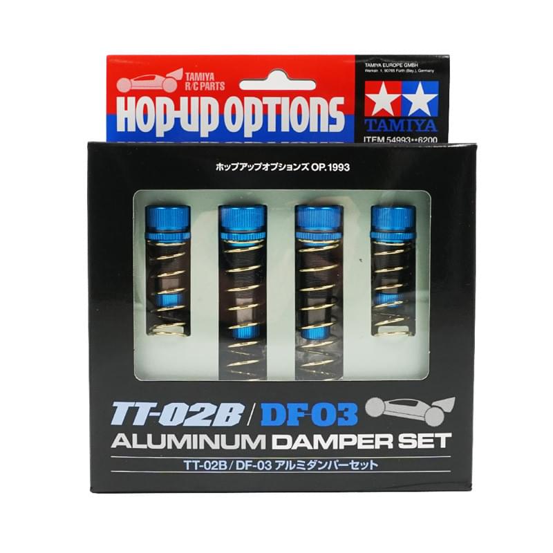 Amortisseurs alu TT02B/DF03 - Tamiya 54993 - Breizh Modélisme.