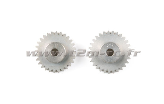 Pignons moteur 28/29T 0,6 - 54229 - Breizh Modélisme.