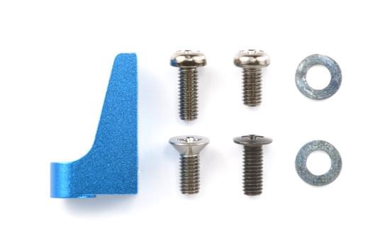 Support servo droit alu TB03 - Tamiya 54090 - Breizh Modélisme.