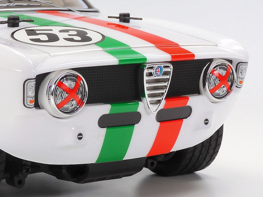 Tamiya Alfa Romeo Giulia Sprint GTA MB01 - 47501 - Breizh Modélisme.