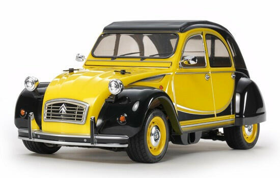 Tamiya Citroën 2CV Charleston / 58655 Kit à monter Voiture M05 - Breizh Modélisme.
