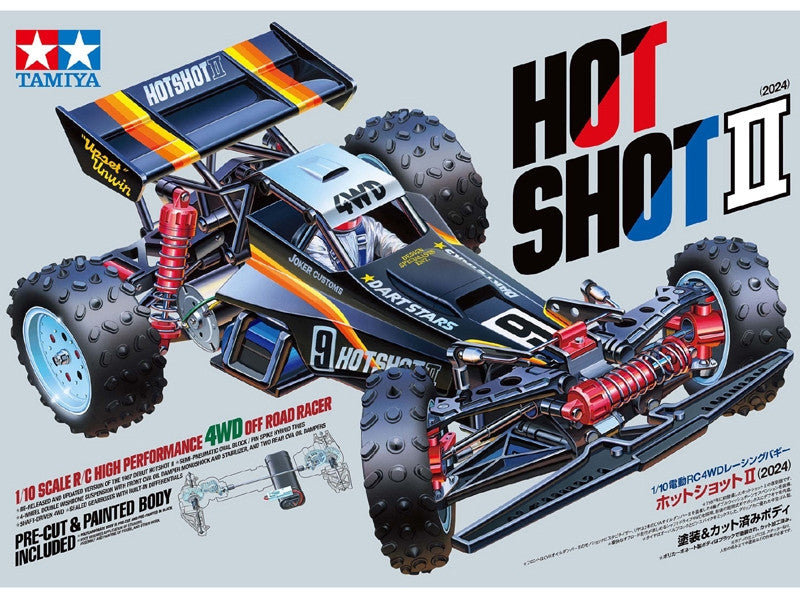 Tamiya Hotshot II (2024) 58737 - Breizh Modélisme.