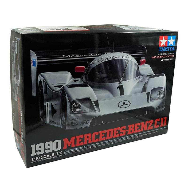 Tamiya Mercedes-Benz C11 1990 Gr.C 2WD / 47484 - Breizh Modélisme.