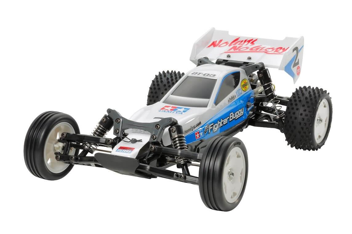 Tamiya Racing Néo Fighter / 58587 - Châssis DT03 - Breizh Modélisme.
