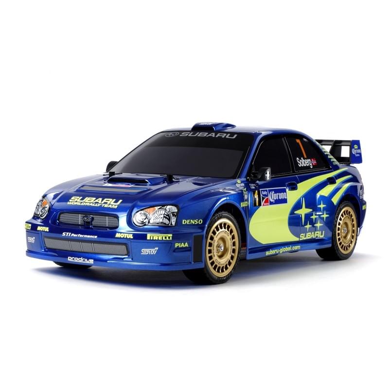 Tamiya Subaru Impreza Mexico 2004 / 47372 Kit à monter TT01E - Breizh Modélisme.