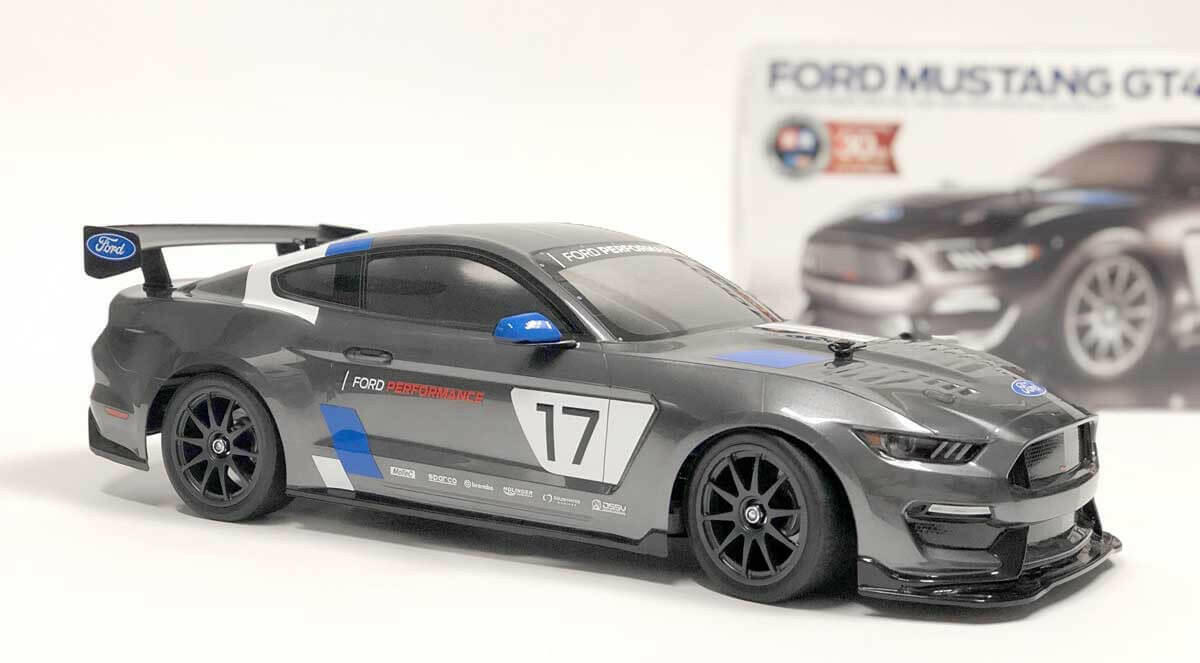 Tamiya TT02 Ford Mustang GT4 / 58664 Kit à monter - Breizh Modélisme.