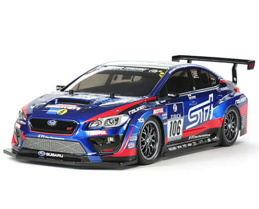 Tamiya TT02 Kit à monter 58645 SUBARU WRX STI - Breizh Modélisme.