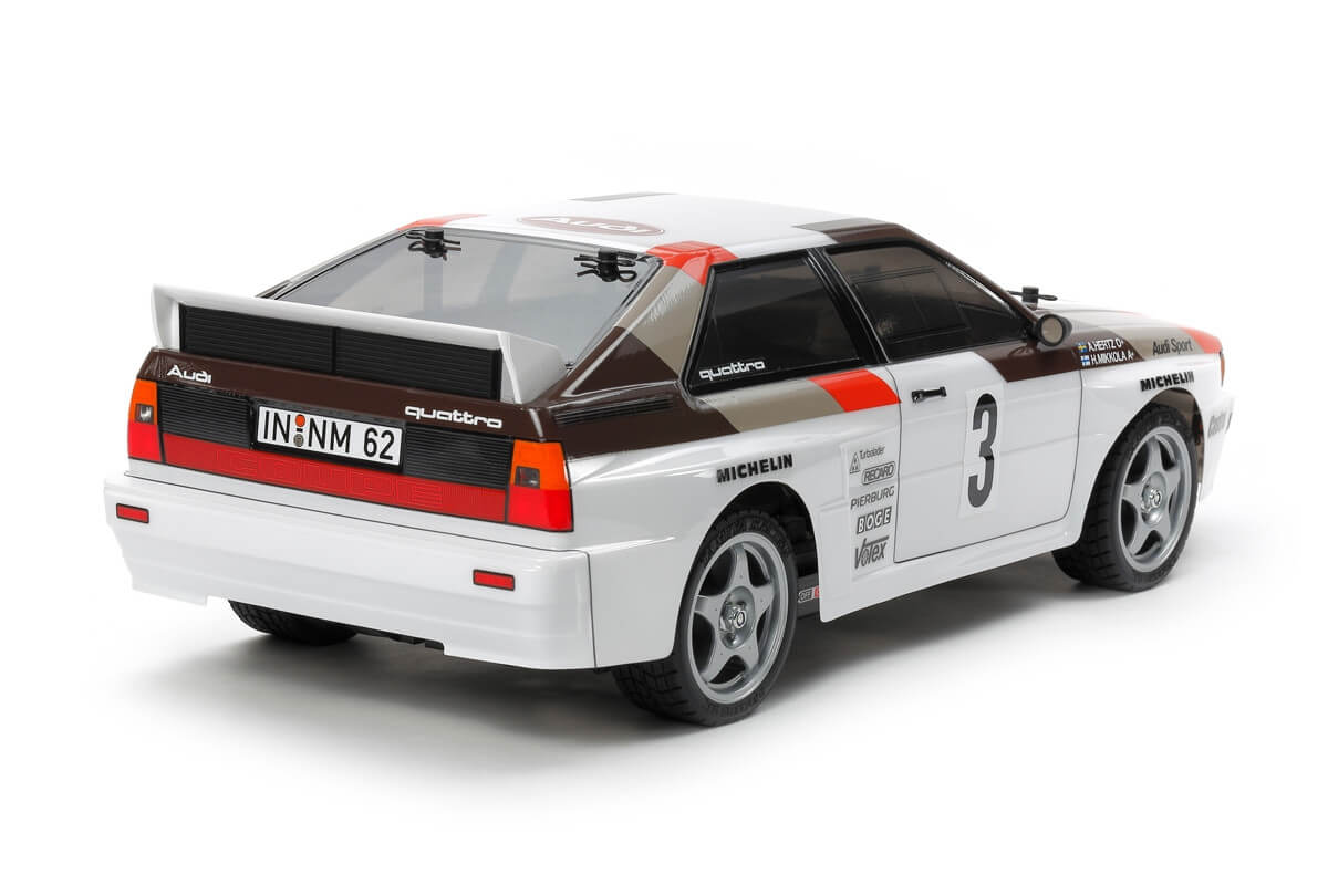 Tamiya TT02 Kit à monter Voiture Audi Quattro Rallye A2 / 58667 - Breizh Modélisme.