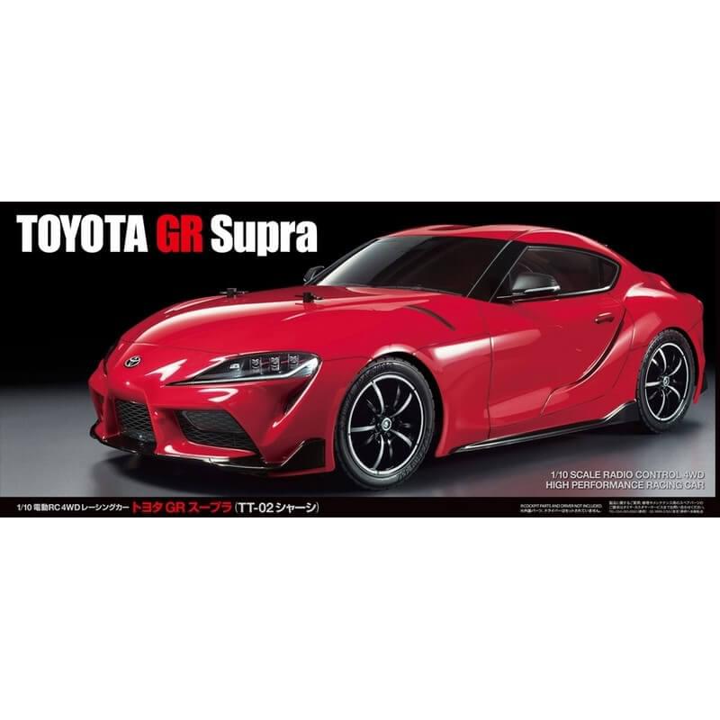 Tamiya TT02 Voiture à monter Toyota GR Supra 2019 / 58674 - Breizh Modélisme.