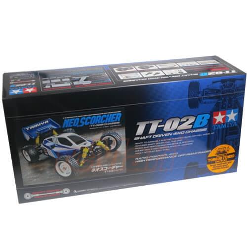 Tamiya TT02B Kit à monter NEO Scorcher 4x4 / 58568 - Breizh Modélisme.