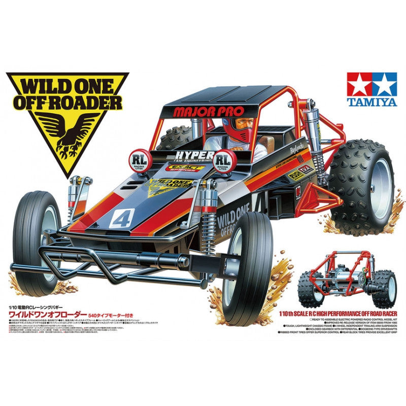 Tamiya Vintage Wild One Off-Roader - 1/10 - 58525 - Breizh Modélisme.