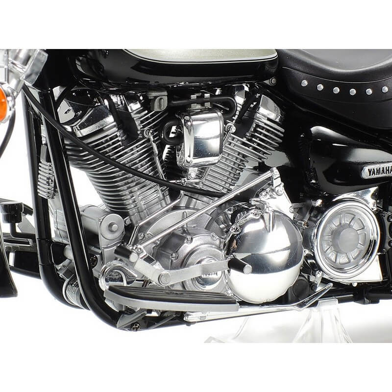 Coffret Yamaha XV1600 Road Star Custom - 1/35 - Tamiya 14135 - Breizh Modélisme.