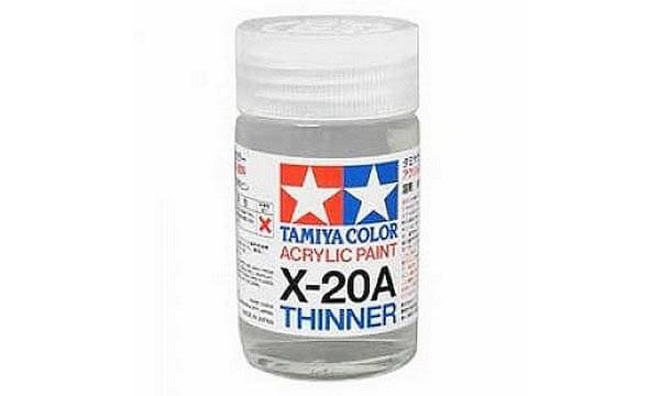 Diluant Acrylique 40ml - Tamiya 81030 - Breizh Modélisme.