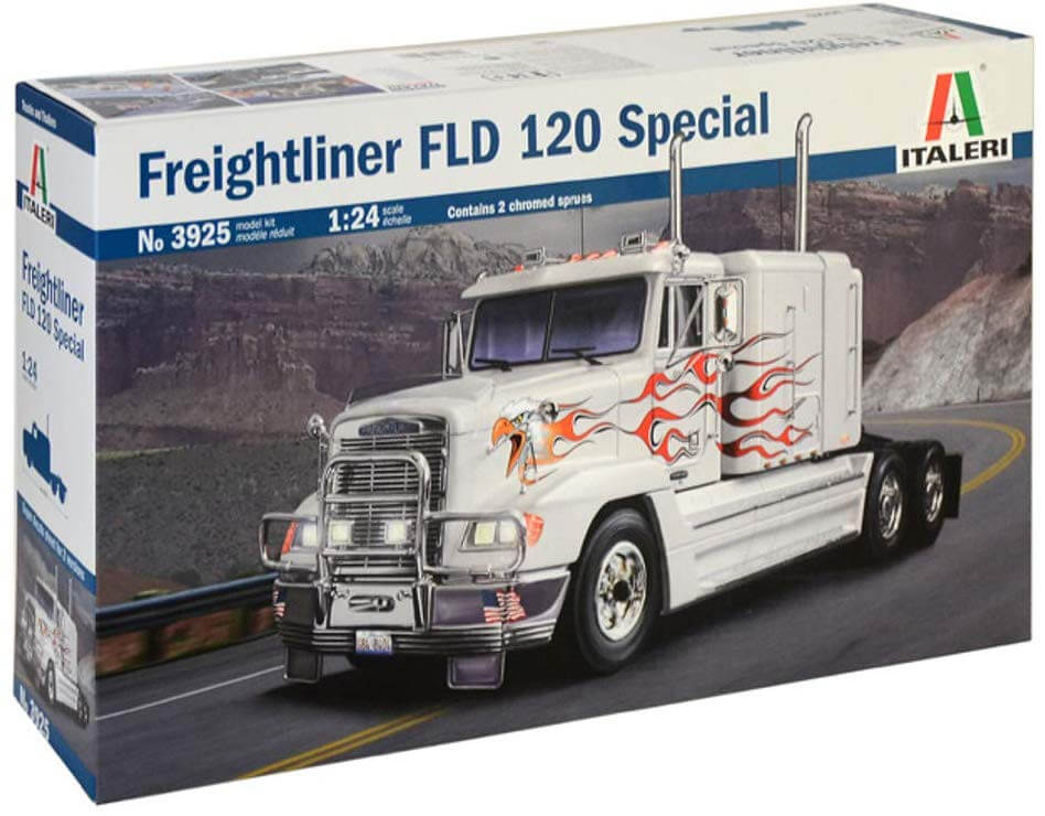 Maquette camion Freightliner FLD 120 Special - Italeri 3925 - 1/24 - Breizh Modélisme.