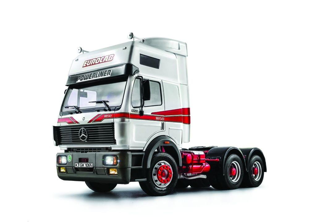 Maquette camion Mercedes Benz SK Eurocab 6x4 - I3924 - Breizh Modélisme.