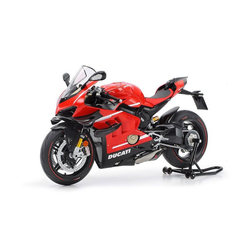 Maquette moto Ducati Superleggera V4 - Tamiya 14140 - 1/12 - Breizh Modélisme.