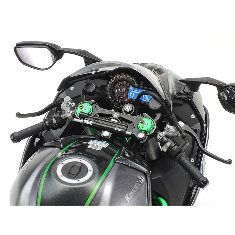 Maquette moto Kawasaki Ninja H2 Carbon - Tamiya 14136 - 1/12 - Breizh Modélisme.