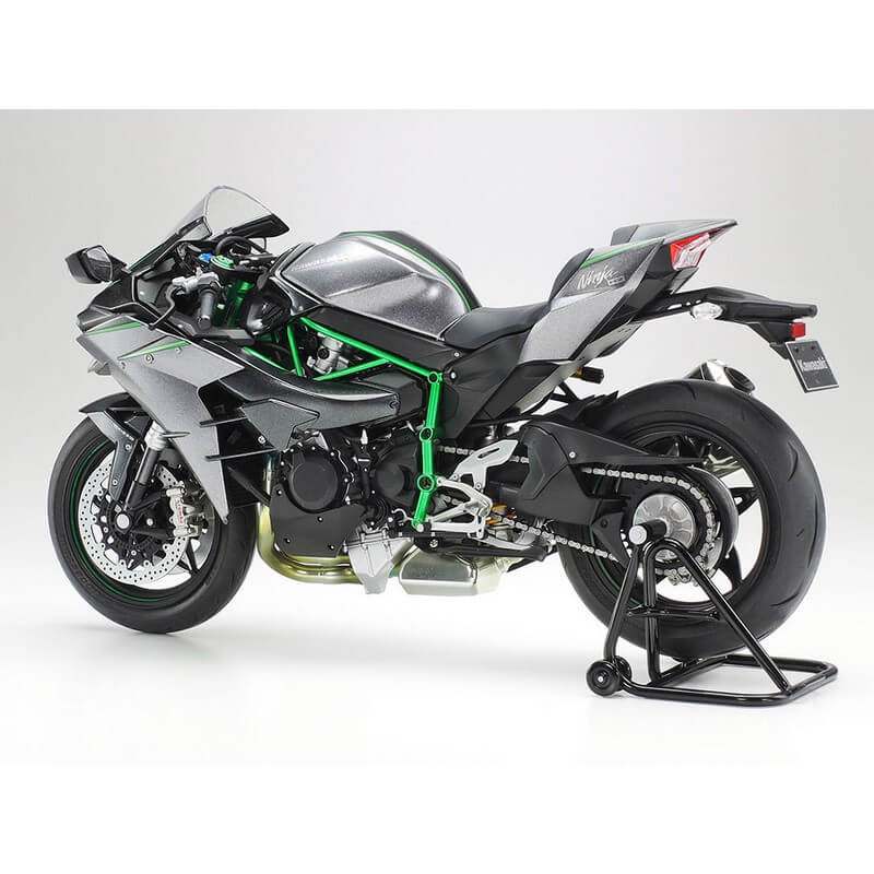 Maquette moto Kawasaki Ninja H2 Carbon - Tamiya 14136 - 1/12 - Breizh Modélisme.
