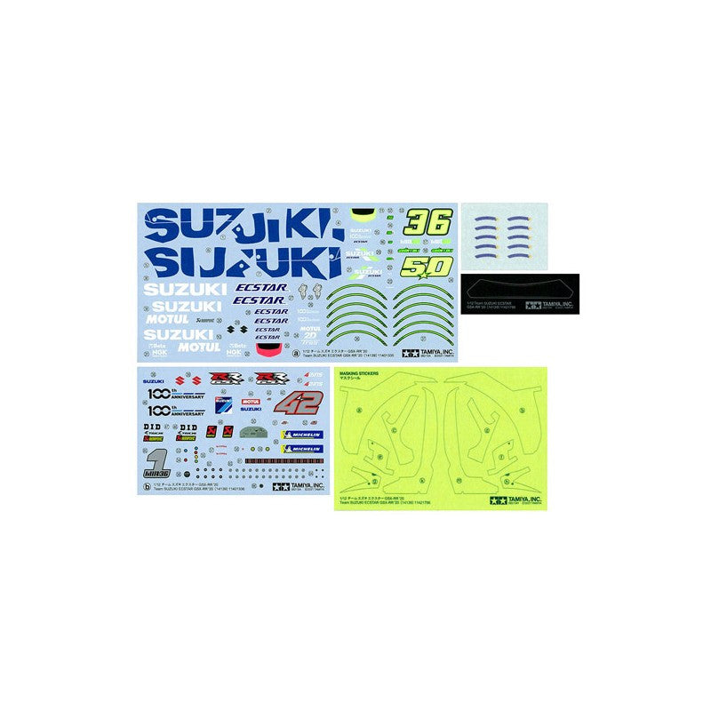 Maquette moto Suzuki Ecstar GSX-RR '20 - Tamiya 14139 - 1/12 - Breizh Modélisme.