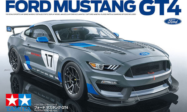 Maquette voiture Ford Mustang Gt4 - Tamiya 24354 - 1/24 - Breizh Modélisme.
